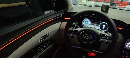 투싼 NX4 순정같은 엠비언트 무드등 <해신전용 RGB HS4 엠비언트> / 화성 봉담
