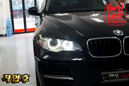 BMW X6 링마커 엔젤아이 화이트 / 화성 봉담