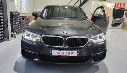 BMW G30 5시리즈 겉 커버만 파손되었다면? 헤드라이트 통교체 대신 가성비 좋은 투명 커버 교체 수리![수원 동탄 안산 의왕] / 화성 봉담