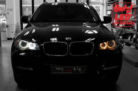 BMW X6 링마커 엔젤아이 화이트 / 화성 봉담