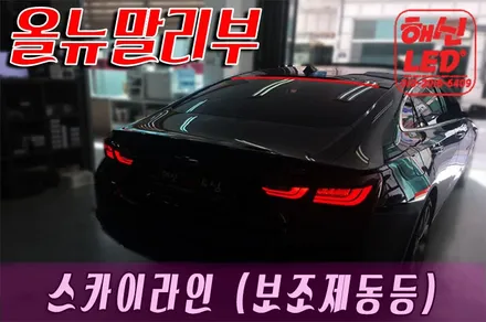 올뉴말리부 스카이라인 작업 / 화성 봉담