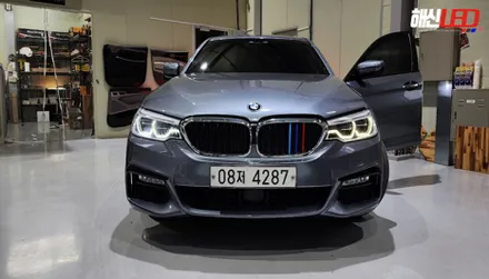 bmw g30엔젤아이 황변현상 재생작업