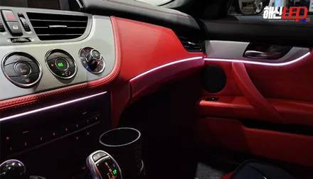 bmw z4 아크릴 rgb 엠비언트로 내차분위기 바꿔보자
