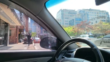 T-NINE R1 카존 성남 시청점 아반테 HD 썬팅 재작업 / 경기 성남