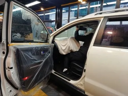갈산동 삼산동 자동차 썬팅 재시공 잘하는곳으로 열차단 썬팅 전문점 방문 / 인천 부평, 부천