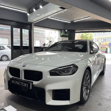 강북구 썬팅 광택 외형복원                                            BMW G87 M2 썬팅 / 강북구 수유동