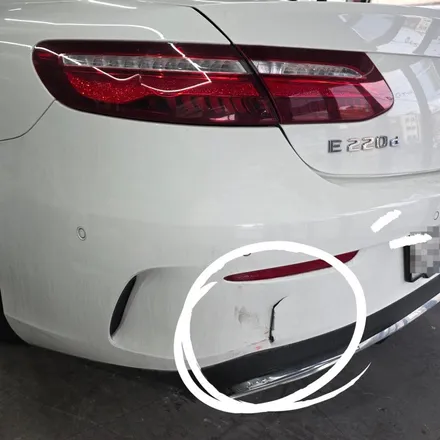 강북구수유외형복원덴트도색랩핑썬팅 전문점 엠씨팩토리에서 벤츠E클래스카브리올레 복원수리전체랩핑완료! / 강북구 수유동