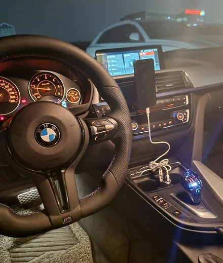 BMW 420d 쿠페 가죽D컷(열선) / 숏 크리스탈 기어봉 / 전남 여수