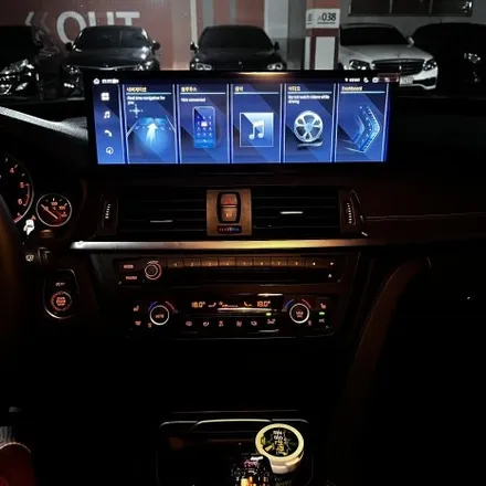 부산 창원 김해 BMW F34 3gt M핸들 15인치안드로이드올인원 크리스탈기어봉 3종패키지 시공 미스터커스텀 / 전남 여수
