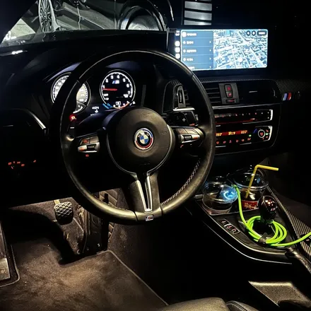 부산 대구 울산 BMW F87 M2 원격시동 12.3인치 안드로이드올인원 시공 미스터커스텀 / 부산 해운대