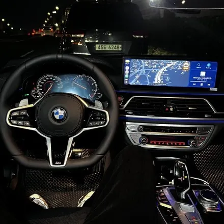 창원 부산 김해 BMW G11 730ld 신형 CS핸들 15인치 안드로이드올인원 시공 미스터커스텀 / 부산 해운대