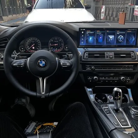 양산 김해 부산 BMW F10 520d M핸들 15인치 안드로이드올인원 실내 튜닝 미스터커스텀 / 부산 해운대