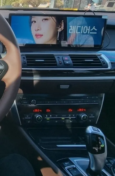 세종 대전 BMW F10 520d 핸들색상제작 M핸들 15인치 안드로이드올인원 전국출장 시공 / 전남 여수