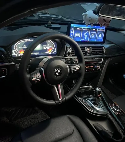 부산 BMW F30 320d 3종패키지 신형계기판 / 디지털계기판 M핸들 12.3인치 안드로이드올인원 시공 미스터커스텀 / 전남 여수