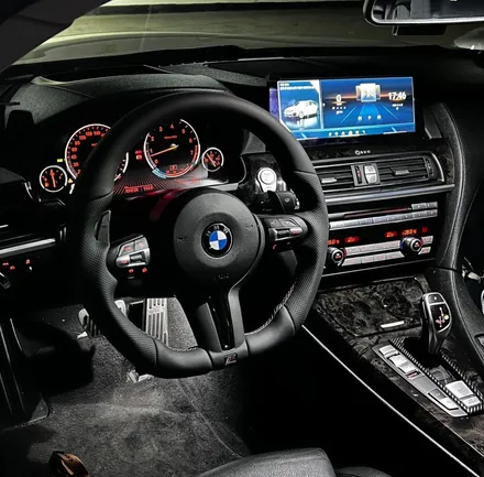 창원 부산 대구 BMW F06 640i 디컷m핸들 12.3인치 안드로이드올인원 시공 미스터커스텀 / 부산 해운대