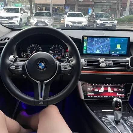 구미 부산 대구 BMW F07 5GT M핸들 안드로이드올인원 디지털공조기 3종패키지 시공 미스터커스텀 / 전남 여수