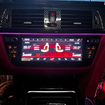 대구 부산 창원 BMW F36 420d 신형계기판 디지털공조기 원격시동 15인치안드로이드올인원 시공 미스터커스텀 / 전남 여수