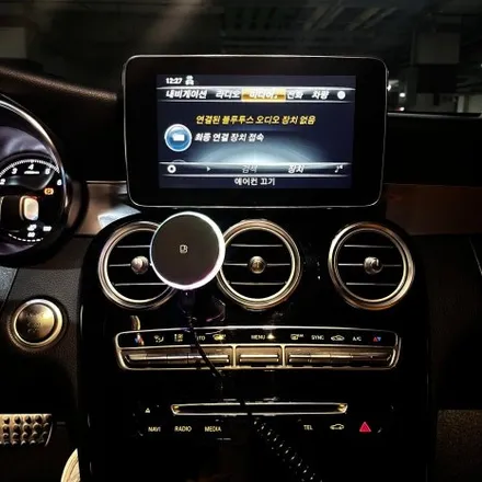 대구 부산 김해 벤츠 c200 카브리올레 AMG핸들 12.3인치 안드로이드올인원 시공 미스터커스텀 / 부산 해운대