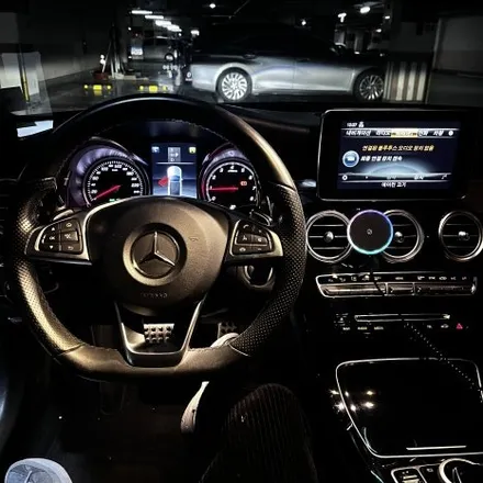 대구 부산 김해 벤츠 c200 카브리올레 AMG핸들 12.3인치 안드로이드올인원 시공 미스터커스텀 / 부산 해운대