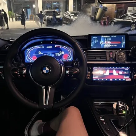 부산 BMW F30 320D 신형계기판 디지털공조기 M핸들 3종패키지 시공 미스터커스텀 / 전남 여수