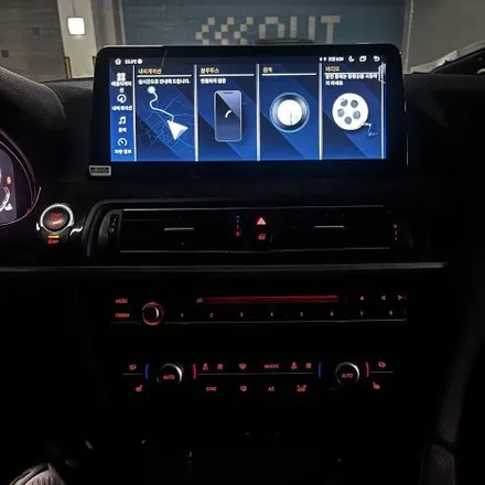 부산 대구 김해 BMW F07 640d 신형계기판 안드로이드올인원 크리스탈기어봉 M핸들 4종패키지 시공 미스터커스텀 / 전남 여수