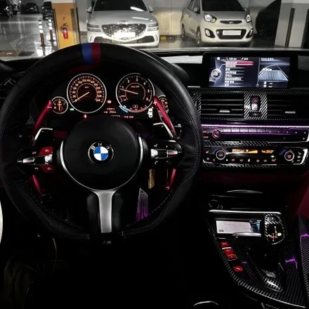 대구 부산 창원 BMW F36 420d 신형계기판 디지털공조기 원격시동 15인치안드로이드올인원 시공 미스터커스텀 / 전남 여수