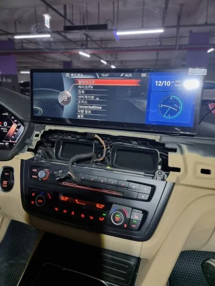 부산 BMW 3GT M핸들 + 15인치 올인원 + 신형 디지털계기판 시공 / 전남 여수