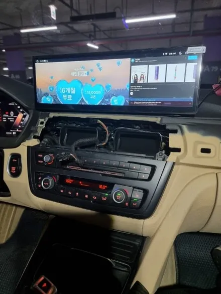 부산 BMW 3GT M핸들 + 15인치 올인원 + 신형 디지털계기판 시공 / 전남 여수