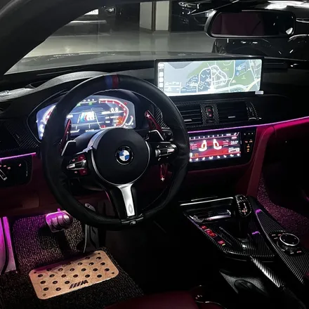 대구 부산 창원 BMW F36 420d 신형계기판 디지털공조기 원격시동 15인치안드로이드올인원 시공 미스터커스텀 / 전남 여수
