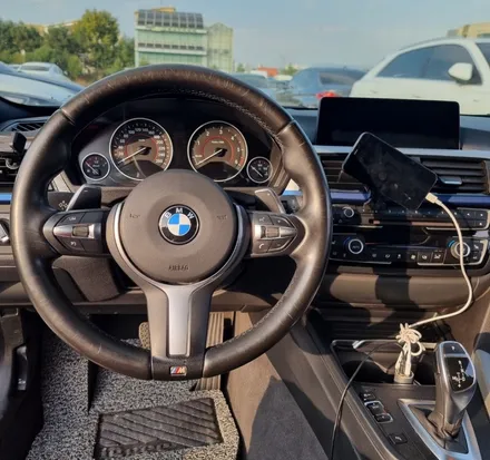 BMW 420d 쿠페 가죽D컷(열선) / 숏 크리스탈 기어봉 / 전남 여수
