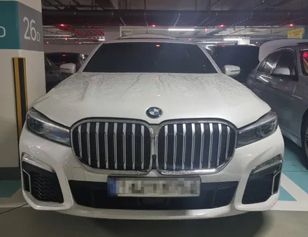 부산 BMW G12 730ld 단일이벤트 M핸들 (D컷) 시공 / 전남 여수
