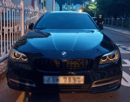 울산 BMW F10 520d M핸들 15인치 안드로이드올인원 시공 미스터커스텀 / 전남 여수