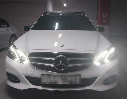 여수 순천 광양 메르세데스 벤츠 w212 E300 안드로이드올인원 시공 미스터커스텀 / 전남 여수