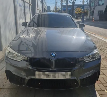부산 BMW F30 328i 카본M핸들 15인치 안드로이드올인원 시공 미스터커스텀 / 전남 여수