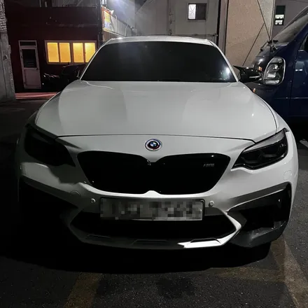 부산 대구 울산 BMW F87 M2 원격시동 12.3인치 안드로이드올인원 시공 미스터커스텀 / 부산 해운대