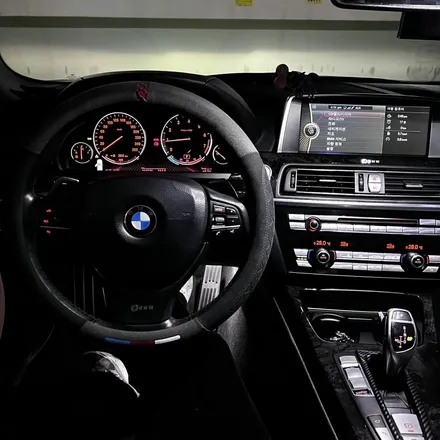 창원 부산 대구 BMW F06 640i 디컷m핸들 12.3인치 안드로이드올인원 시공 미스터커스텀 / 부산 해운대