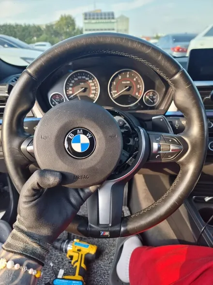 BMW 420d 쿠페 가죽D컷(열선) / 숏 크리스탈 기어봉 / 전남 여수