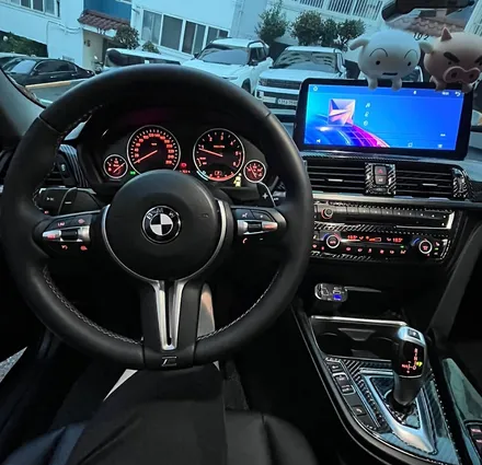 부산 BMW F30 320d 3종패키지 신형계기판 / 디지털계기판 M핸들 12.3인치 안드로이드올인원 시공 미스터커스텀 / 전남 여수