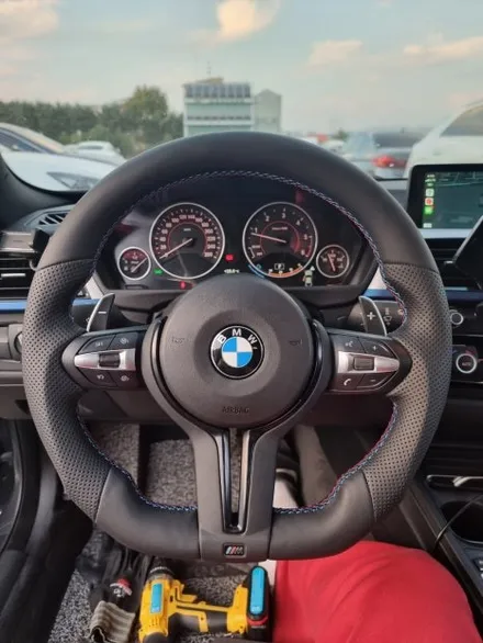 BMW 420d 쿠페 가죽D컷(열선) / 숏 크리스탈 기어봉 / 전남 여수