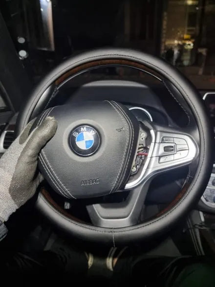 BMW G12 730ld 카본D컷 핸들 (선착순 이벤트 90만원) / 전남 여수