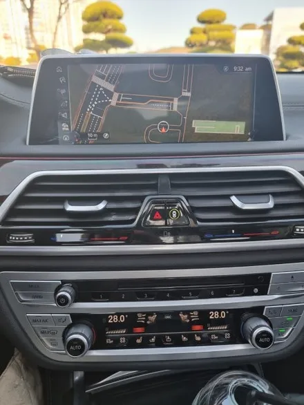 부산 삼천포 BMW G12 730ld 12.3인치 안드로이드 올인원 / 크리스탈 기어봉 전국출장 시공 / 전남 여수