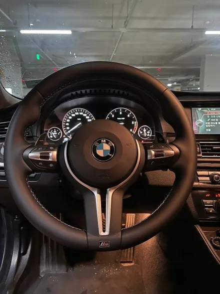 BMW 520d M핸들 시공 (생활코딩 활성화) / 전남 여수