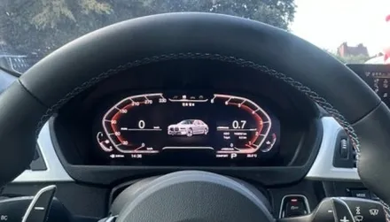BMW 320d 신형 계기판 / 전남 여수