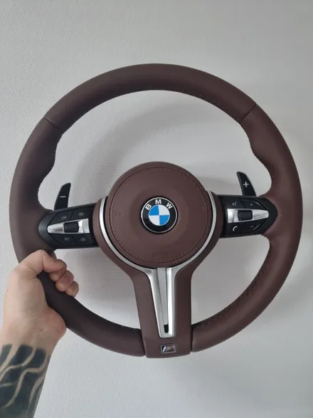 세종 대전 BMW F10 520d 핸들색상제작 M핸들 15인치 안드로이드올인원 전국출장 시공 / 전남 여수
