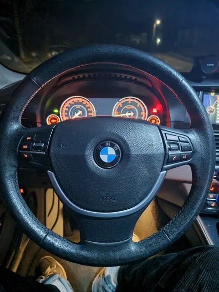 순천 보성 여수 광양 BMW F10 520d M핸들 15인치 안드로이드올인원 시공 ( 2종패키지 ) / 전남 여수