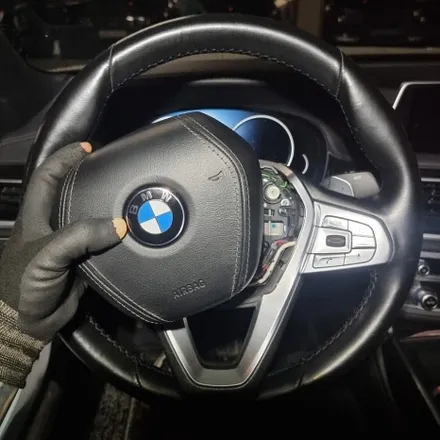 부산 BMW G12 730ld 단일이벤트 M핸들 (D컷) 시공 / 전남 여수