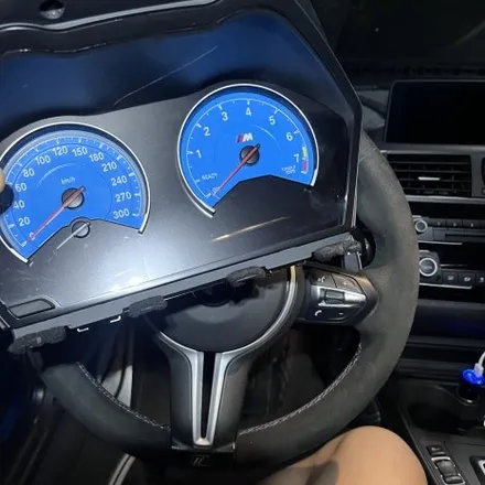 부산 창원 대구 BMW F82 M2 신형형계기판 / 12.3인치안드로이드올인원 원격시동 시공 미스터커스텀 / 전남 여수
