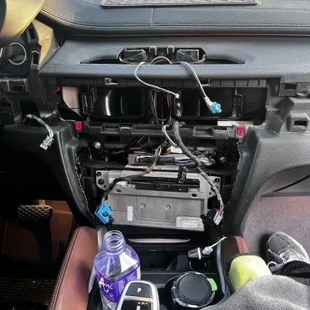 부산 김해 대구 BMW F16 X6 15인치 안드로이드올인원 시공 / 부산 해운대