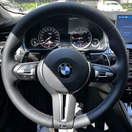 대구 BMW F10 520d m핸들 튜닝 15인치 안드로이드올인원 교체 미스터커스텀 / 부산 해운대