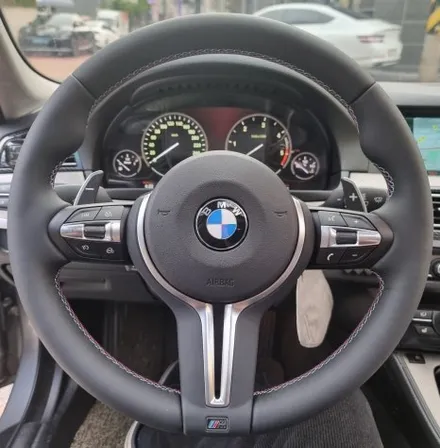순천 광양 여수 BMW F15 X5 M핸들 12.3인치 안드로이드올인원 크리스탈기어봉 시공 / 전남 여수